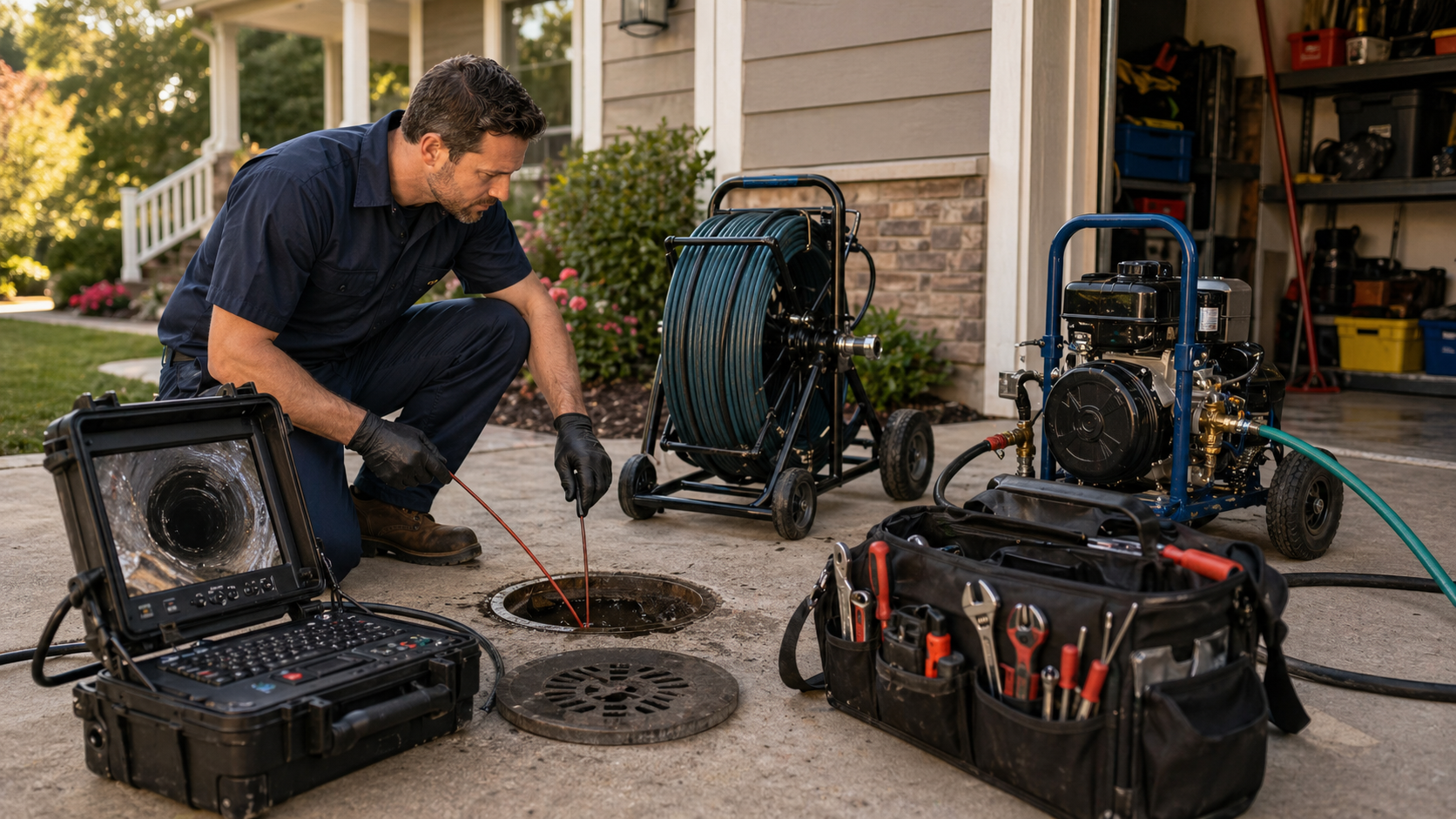 Do I Need a Plumber for a Drain Backup or Drain Cleaning Service? article image for Emergency Drain Cleaning.