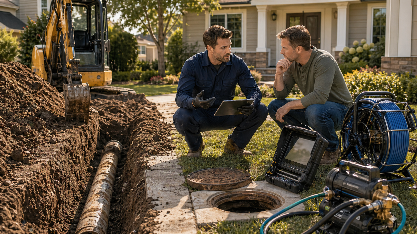 Is Sewer Excavation Ever Better Than Trenchless Repair? article image for Sewer Excavation.
