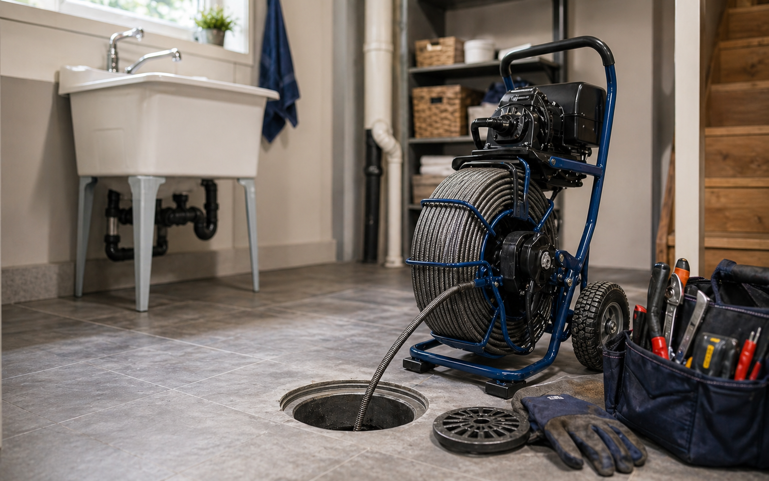 Main Line Drain Cleaning: When the Problem Is Bigger Than a Sink Clog article image for Main Line Drain Cleaning.