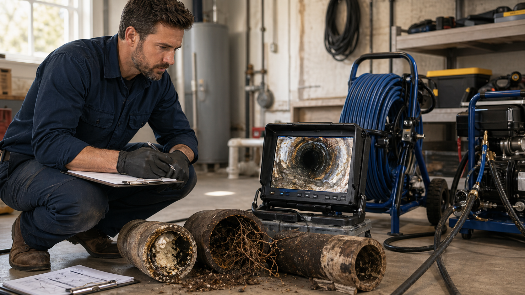 What Causes Repeated Main Line Clogs? article image for Main Line Drain Cleaning.