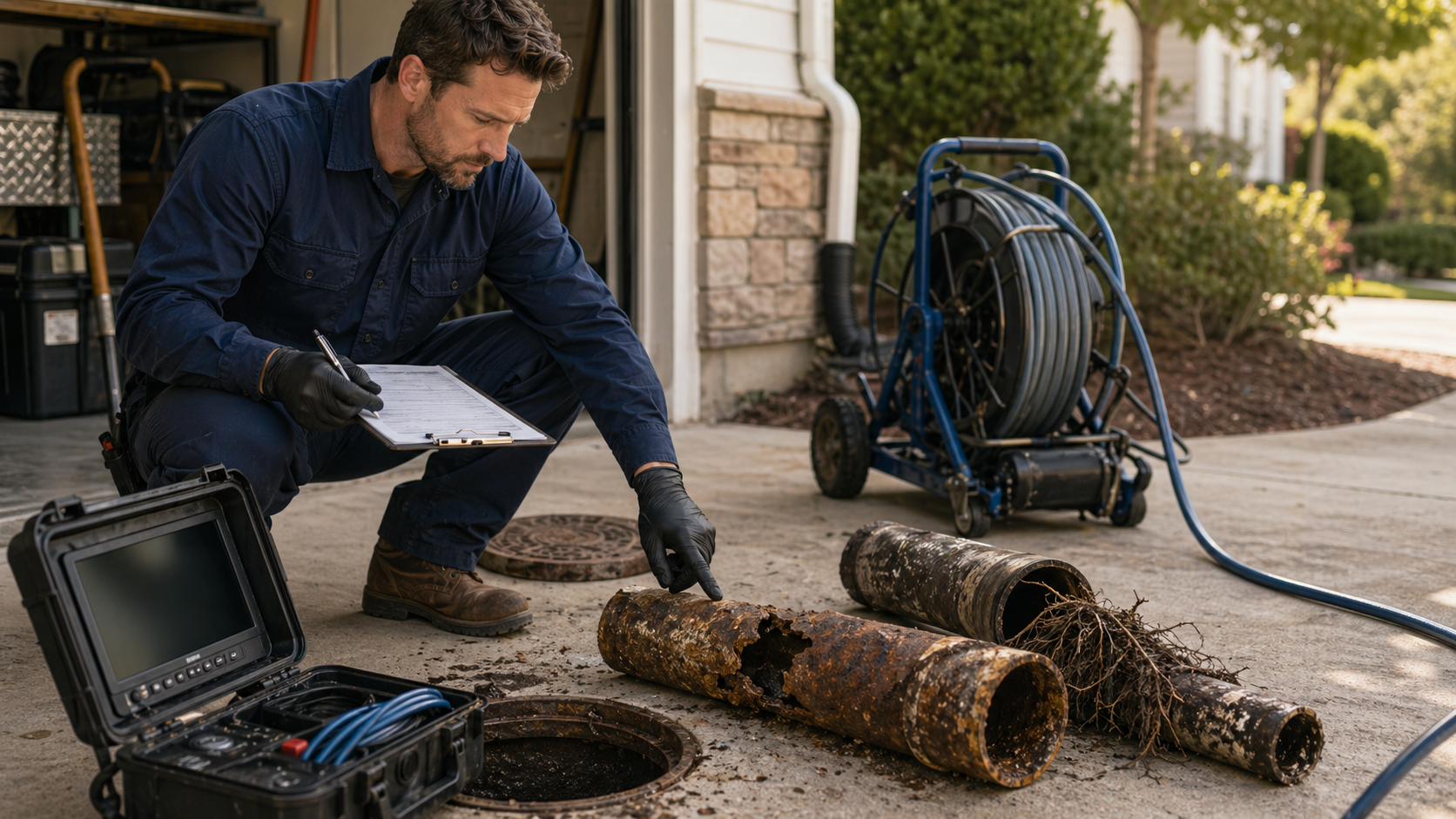 When Drain Cleaning Stops Working: Signs You Need Sewer Line Repair article image for Sewer Line Repair And Replacement.