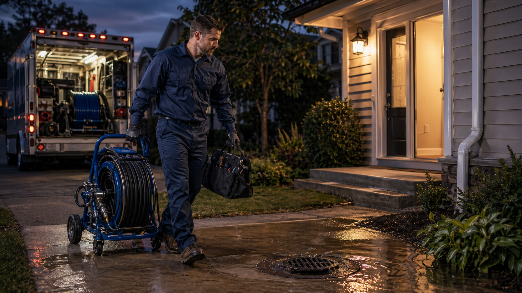 Drain Service Near Me: What's Included and How to Know What You Need article image for Emergency Drain Cleaning.