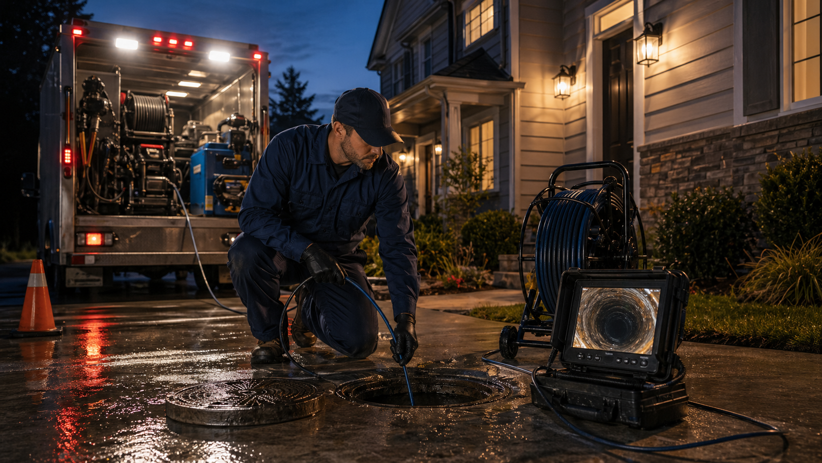 Emergency Plumber or Emergency Drain Service? Who to Call article image for Emergency Drain Cleaning.